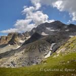 Cima dell'Agnel e il rifugio Pagarì