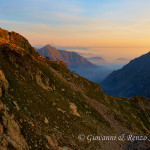 Alba al rifugio Pagarì