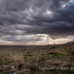 Fasci di luce sulla Murgia