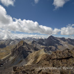 Panorama dalla vetta del Mont Glacier