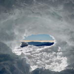 Un tunnel di ghiaccio verso l'Etna