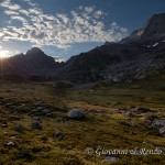 Il sole scavalca le montagne in Valgrisenche