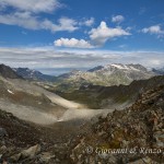 Panorama verso la Valgrisenche dal Col Fenêtre