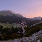 Tramonto nel Parco Nazionale del Pollino