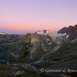 Albeggia sulla valle di Scerscen