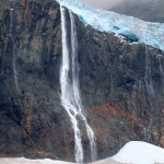 Il salto del Ghiacciaio Fellaria
