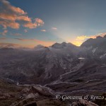 Tramonto sulla Val di Scerscen
